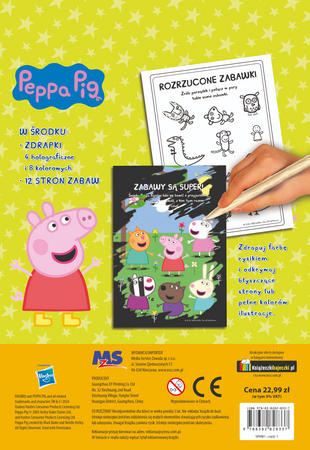 Co za dzień! Świnka Peppa. Ekstrazdrapka