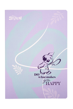 Paczka Zeszyt A4 60 k. kratka Disney Fashion wzór 2 Stitch 6  szt.