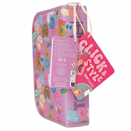 Piórnik rozkładany z wyposażeniem Top Model Girl Power 13284A