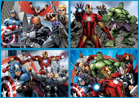 Puzzle 4w1 Avengers 110658