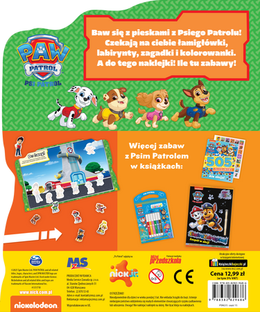 Akcje z zatoki przygód. Psi Patrol. Przyjaciele z bajki