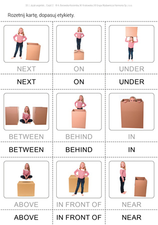 Język angielski Karty pracy dla uczniów ze specjalnymi potrzebami edukacyjnymi Część 2