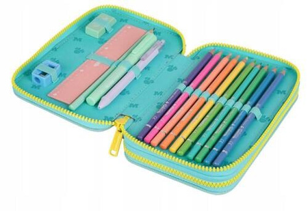 Piórnik 2-komorowy z wyposażeniem CoolPack Disney Core Jumper 2 Minnie