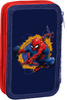 Piórnik dwukomorowy z wyposażeniem Spiderman SP50054