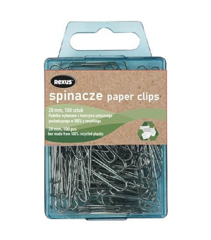Spinacze biurowe Eco 100szt.