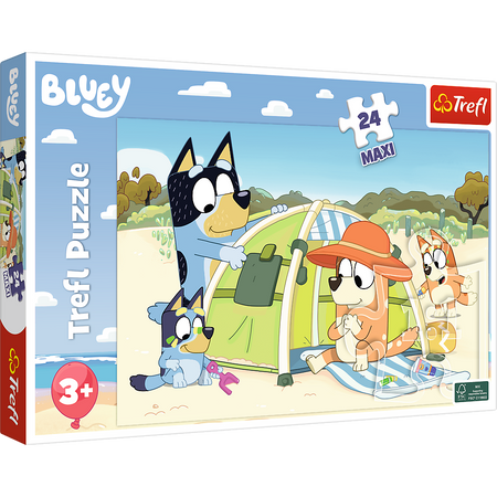 Puzzle 24 Maxi  Wspaniały dzień Bluey 14357