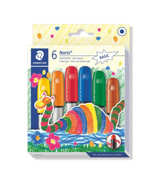 Kredki Staedtler Twistery Noris Club żelowe 6 kolorów klasycznych