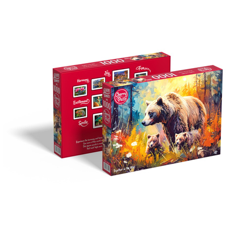 Puzzle 1000 CherryPazzi Together in the Wild 31124