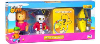 Stumble Guys Mini Action Figures  4 Pack B