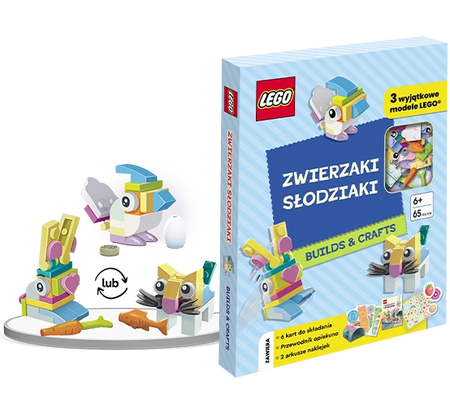 Lego Books Build & Fold Crafts Zwierzaki Słodziaki Z NCB-6601