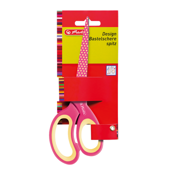 Nożyczki Herlitz szpiczaste 17cm 1szt.mix