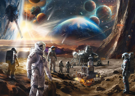 Puzzle 1000 PQ Michele Farella Misja kosmiczna 112955