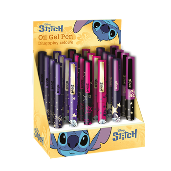 Display długopis żelowy Disney Gold  Stitch 24 sztuki