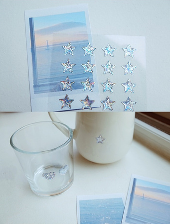 Naklejki holo wypukłe Gwiazdy