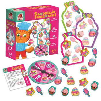 Gra edukacyjna Słodkie smakołyki RK1280-02