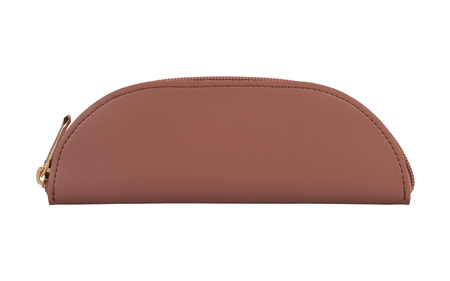 Etui na długopisy piórnik Moon brązowy