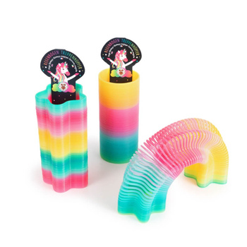 Sprężyna tęczowa Jednorożec Dreamland 1 szt. mix