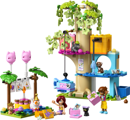 Lego Friends Kocie przyjęcie urodzinowe i domek na drzewie 42666