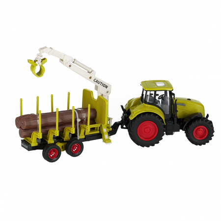 Traktor z akcesoriami