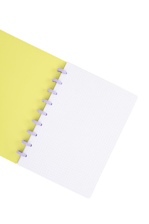 Kołobrulion B5 Flores Lila z gumką 100 kartek