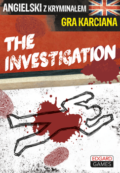 The Investigation Kryminalna gra karciana do nauki angielskiego Edgard Games