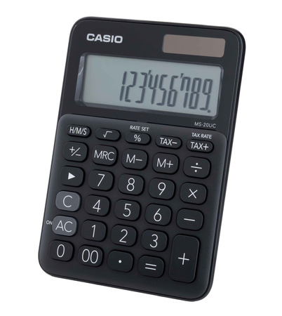 Kalkulator biurowy Casio MS20 UC BK-BOX