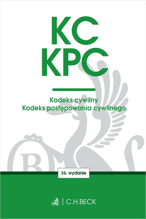 KC. KPC. Kodeks cywilny. Kodeks postępowania cywilnego. Edycja Sędziowska wyd. 36
