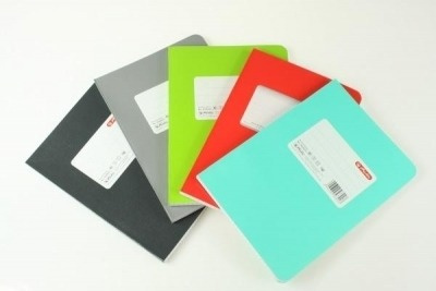 Paczka Brulion klejony A4 96 k. kratka Colors mix 5 szt.