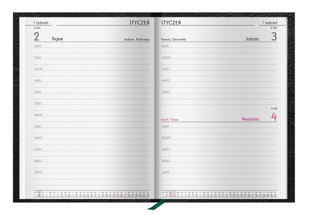 Kalendarz 2026 Mars A5