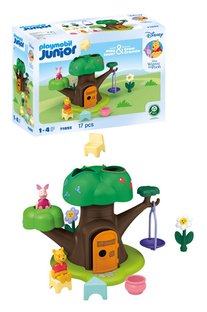Playmobil JUNIOR & Disney Domek w drzewie Kubusia Puchatka i Prosiaczka 71693