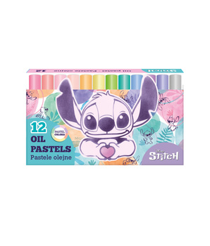 Pastele olejne Disney Fashion Stitch 12 kolorów