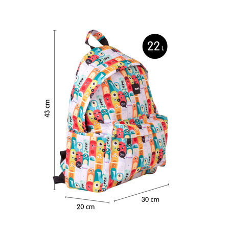 Plecak 1-komorowy Milan ALIENS