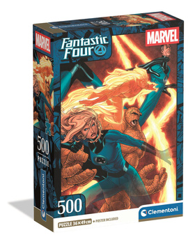 Puzzle 500 Compact Fantastic Four 35805