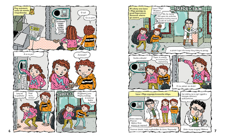 Sabotaż w punkcie skupu i inne komiksy. Biuro Detektywistyczne Lassego i Mai. Komiks