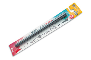 Dwustronny pędzelek do kaligrafii i liternictwa XFSW34 czarny 1 szt.