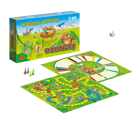 Gra Wyścigi Konne i Wyprawa przez dżunglę