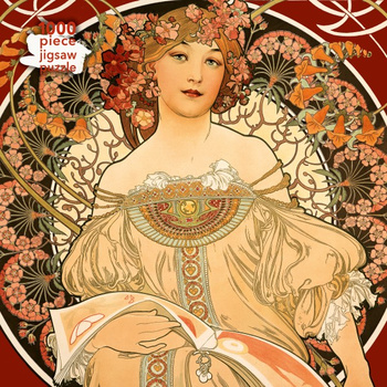 Puzzle 1000 Rozmarzenie Alfons Mucha FTJP016