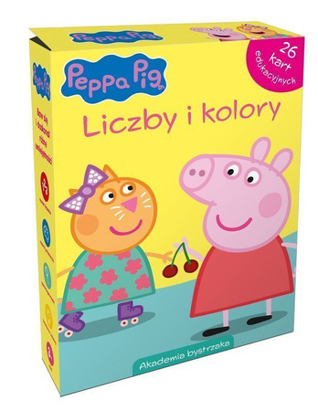 Świnka Peppa. Liczby i kolory. Akademia bystrzaka wyd. 2
