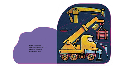 Snów kolorowych, placu budowy. Co robią maszyny?