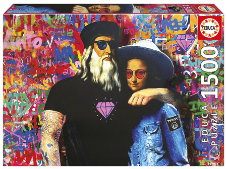 Puzzle 1500 Leo i Lisa TV Boy 113444