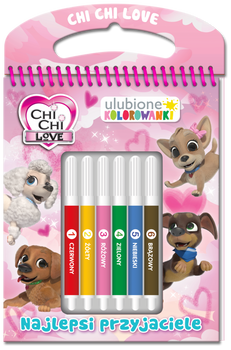 Najlepsi przyjaciele. Chi Chi Love. Ulubione kolorowanki