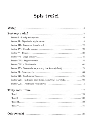 Zbiór testów i zadań maturalnych z matematyki poziom rozszerzony 2025-2028