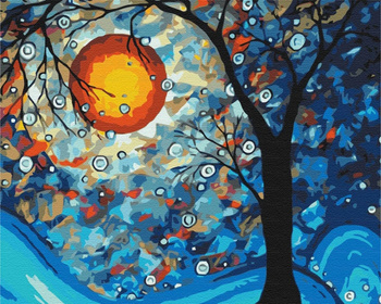 Malowanie po numerach BRUSHME 40x50 cm Przestrzeń Artysty