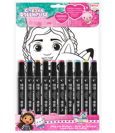 Malowanie po numerkach Gabby's Dollhouse GD00029