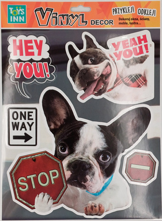 Naklejki winylowe ToysInn zwierzaki Pies Stop