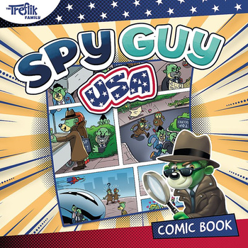 Komiks Spy Guy. USA