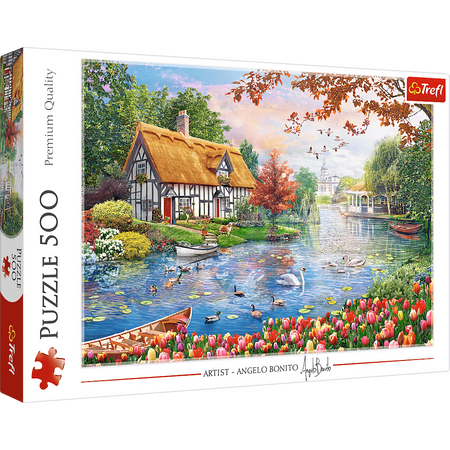 Puzzle 500 Cicha przystań 37476