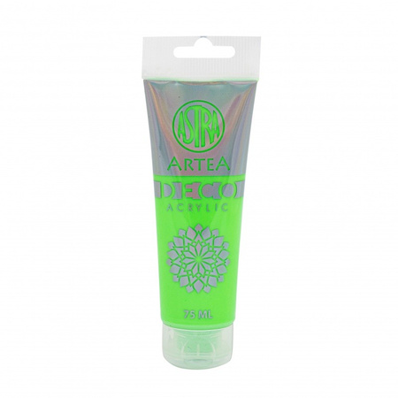 Farba akrylowa Deco Artea 75 ml tuba neonowy zielony