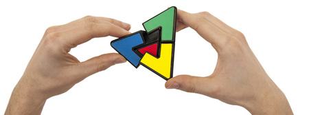 Łamigłówka Pyraminx Duo Recent Toys poziom 2/5