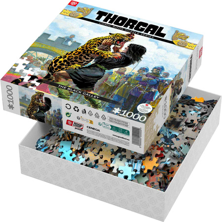 Puzzle 1000 Comic Book Thorgal The Black Galley Czarna Galera